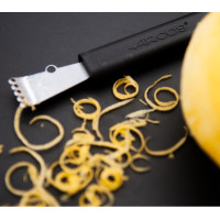  Ніж для вирізання боріздки 5 та 1 чорна ручка Carving 14 см Arcos 612800