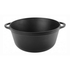  Каструля низька без кришки Чавун термо 5,5 л 26x13 см Сітон 771400