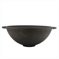  Казан WOK на ніжці з 2 ручками без кришки Чавун термо 5,5 л 30x13 см Сітон 770533