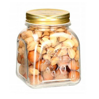  Банка с металлической крышкой квадратная Homemade 300 мл Pasabahce 80383