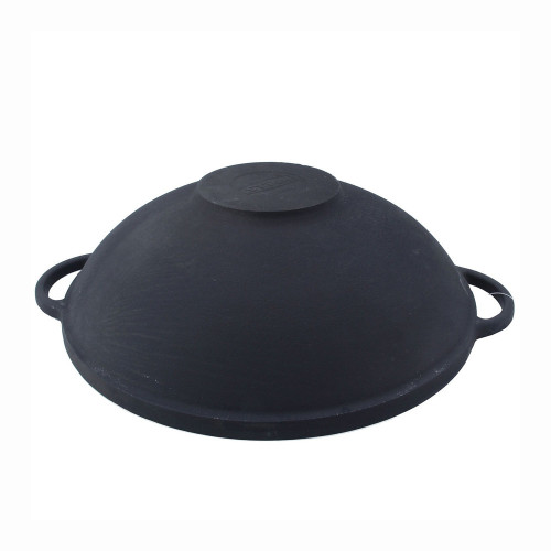  Казан WOK на ніжці з 2 ручками без кришки Чавун термо 3,5 л 26x12 см Сітон 770519