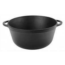  Каструля низька без кришки Чавун термо 8 л 30x14 см Сітон 770373