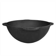  Казан азіатський з 4 ручками без кришки Чавун термо 22 л 50x19 см Сітон 770496