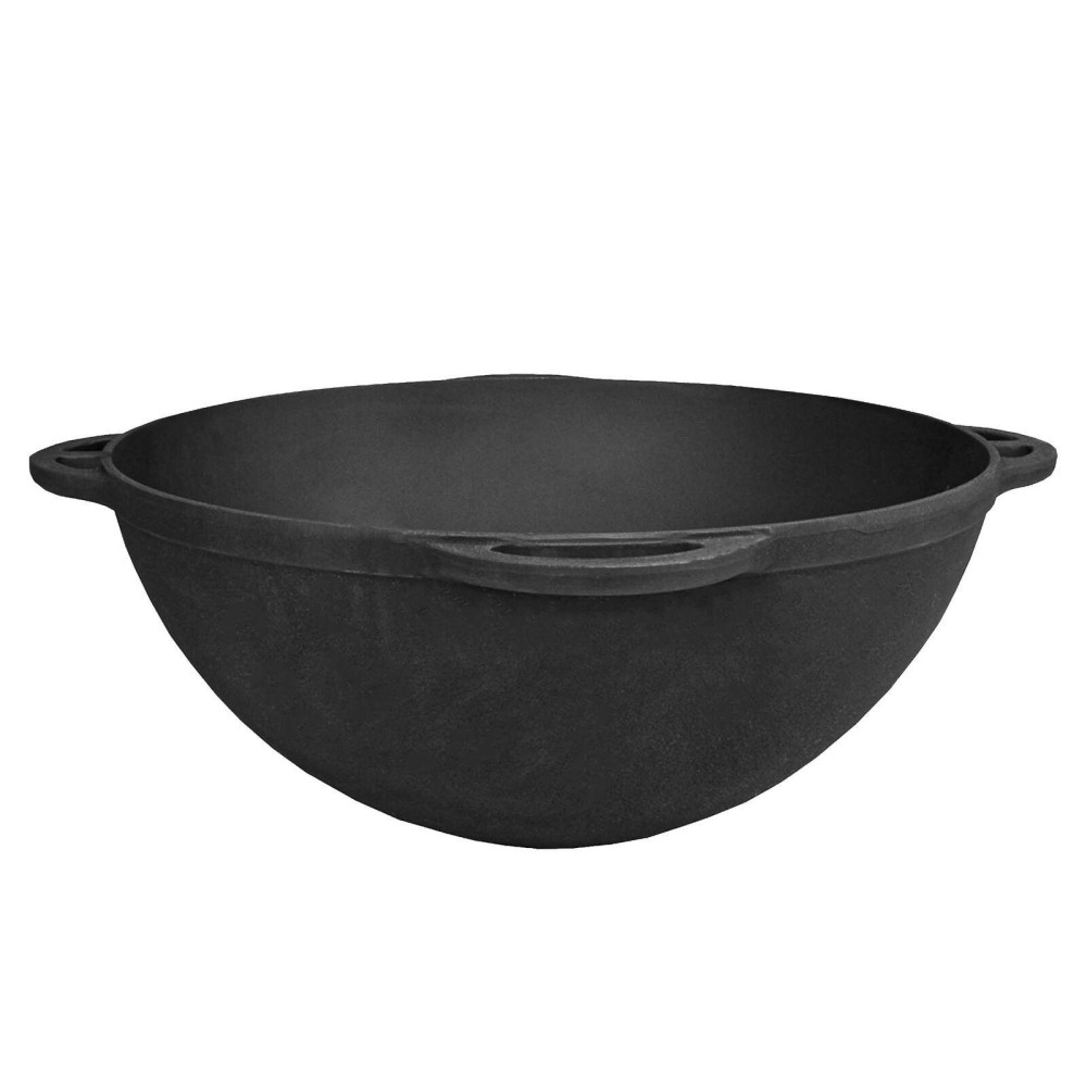  Казан азіатський з 4 ручками без кришки Чавун термо 30 л 52x23 см Сітон 771547