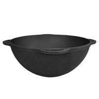  Казан азіатський з 4 ручками без кришки Чавун термо 30 л 52x23 см Сітон 771547