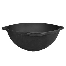  Казан азіатський з 4 ручками без кришки Чавун термо 30 л 52x23 см Сітон 771547