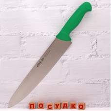  Ніж кухарський, шеф зелена ручка 2900 30 см Arcos 292321