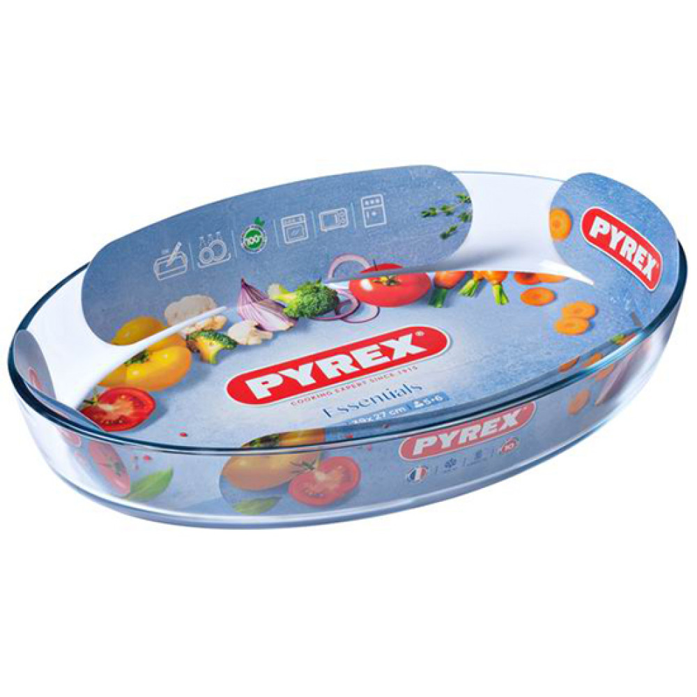  Форма для запікання та подачі овальна Essentials 4,0 л 39x27x6 см Pyrex, ARC international 347B000