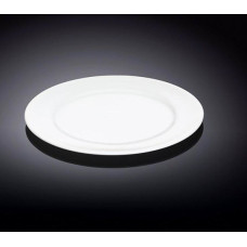 Тарілка кругла мілка біла White 15 см Wilmax WL-991004 / A