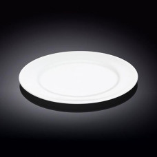  Тарілка кругла мілка біла White 20 см Wilmax WL-991006 / A