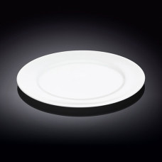  Тарілка кругла мілка біла White 23 см Wilmax WL-991007 / A