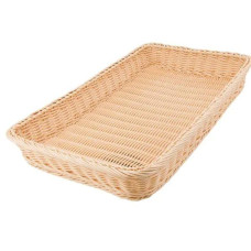  Кошик прямокутній GN 1/1 світла лоза Для хліба 53x32,5x6,5 см FoREST 521107