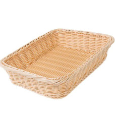  Кошик прямокутній GN 1/2 світла лоза Для хліба 32x26x6 см FoREST 521207