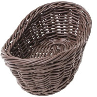  Кошик овальний шоколад Для хліба 19x13x7 см FoREST 521509