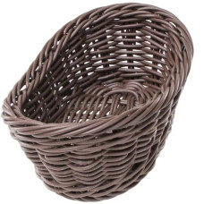  Кошик овальний шоколад Для хліба 19x13x7 см FoREST 521509