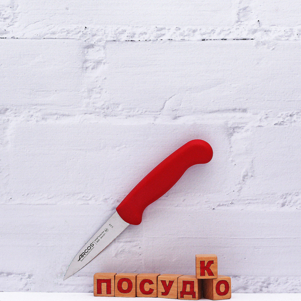  Ніж для овочів червона ручка 2900 8 см Arcos 290022
