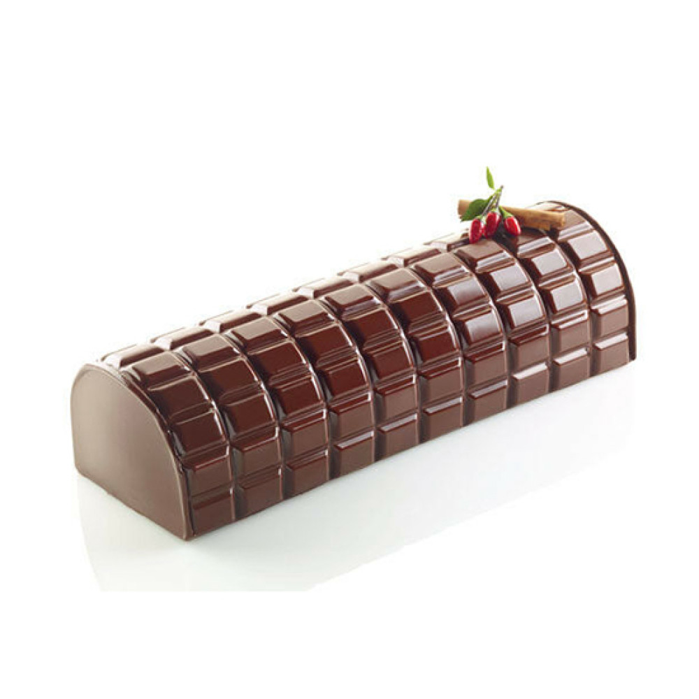  Килимок Tablette для Buche чорний Cиліконова 25x18 см Silikomart Tex13