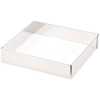  Форма для салата, гарнира и выпечки квадратное Кольцо 1,6 л 20x20x4 см Lacor 68240