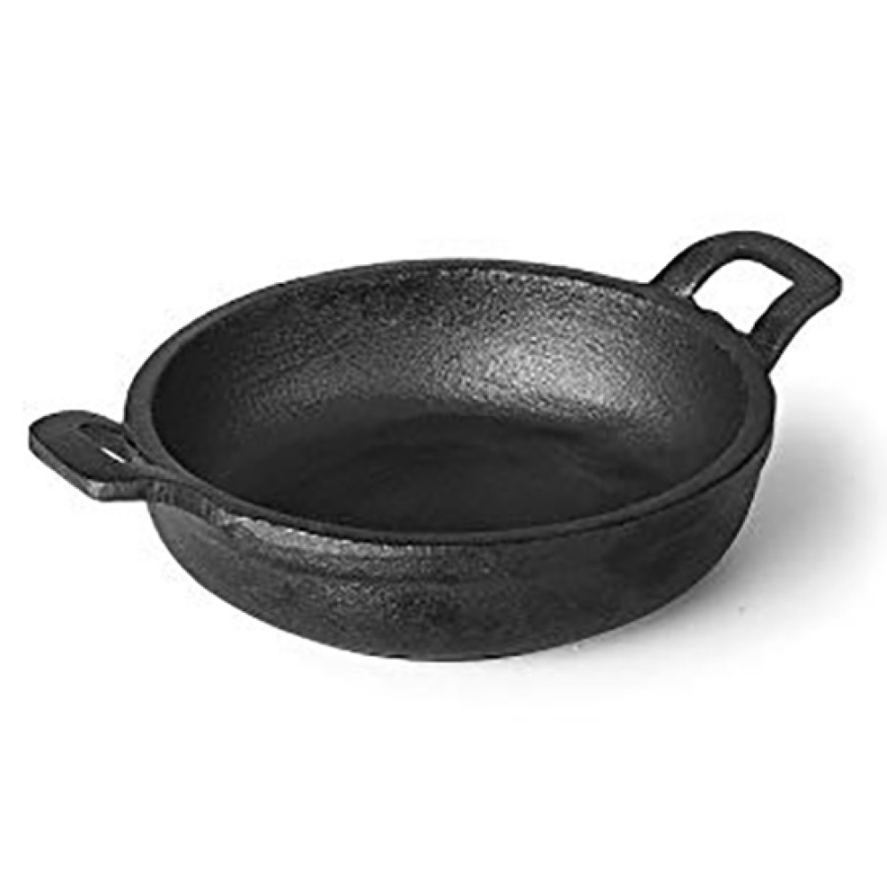  Сковорідка порційна кругла з двома ручками Cooking 550 мл 15x3,8 см Lacor 25772