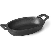  Сковорідка порційна овальна з двома ручками Cooking 150 мл 15x3 см Lacor 25781