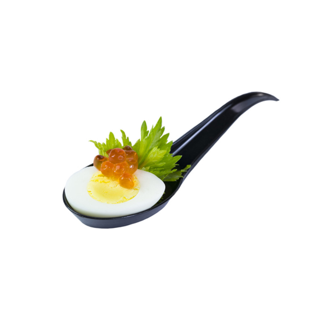  Ложка для закусок Азія чорна Appetizers 12 см Україна PS