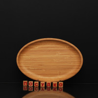 Блюдо овальне без поля Bamboo 30x20 см Wilmax WL-771067 / A