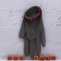  Рукавичка кольчужна Захистна розмір M FoREST 383230
