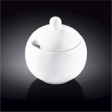  Цукорниця з кришкою біла White 540 мл Wilmax WL-995029 / A
