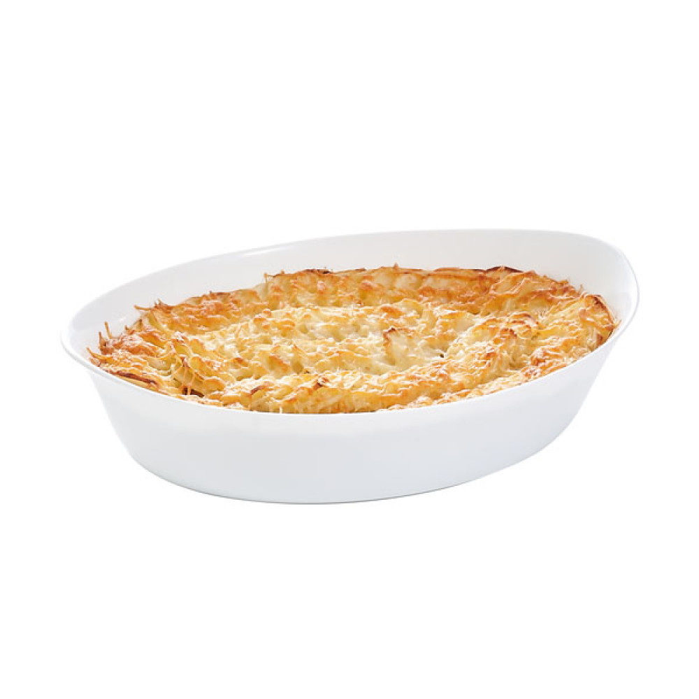  Форма для запікання та подачі овальна біла Smart cuisine 2,2 л 32x20x6 см Luminarc, France