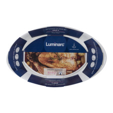  Форма для запікання та подачі овальна біла Smart cuisine 3,2 л 38x23x7 см Luminarc, France