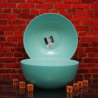  Салатник круглый салатовый Diwali light turquoise 2,3 л 21 см Luminarc, France