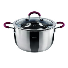 Каструля середньої висоти з кришкою Ingrid 4,4 л 22 см Ringel RG-2001-22