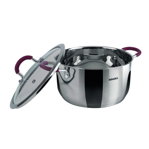  Каструля середньої висоти з кришкою Ingrid 4,4 л 22 см Ringel RG-2001-22