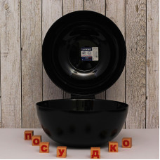  Салатник круглий чорний Diwali black 2,3 л 21 см Luminarc, France