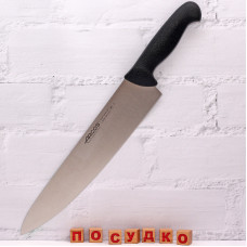  Ніж кухарський, шеф чорна ручка 2900 30 см Arcos 290925