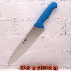  Ніж кухарський, шеф синя ручка 2900 25 см Arcos 292223