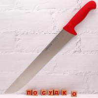  Нож для мяса разделочный красная ручка 2900 35 см Arcos 292422
