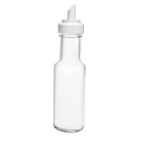  Пляшка для олії, оцту з гейзером біла кришка Dorica 100 мл EverGlass 10810нб