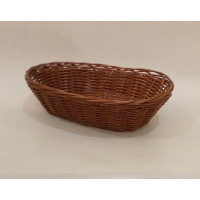  Корзинка овальная темная Для хліба 23x15x6 см FoREST 531014