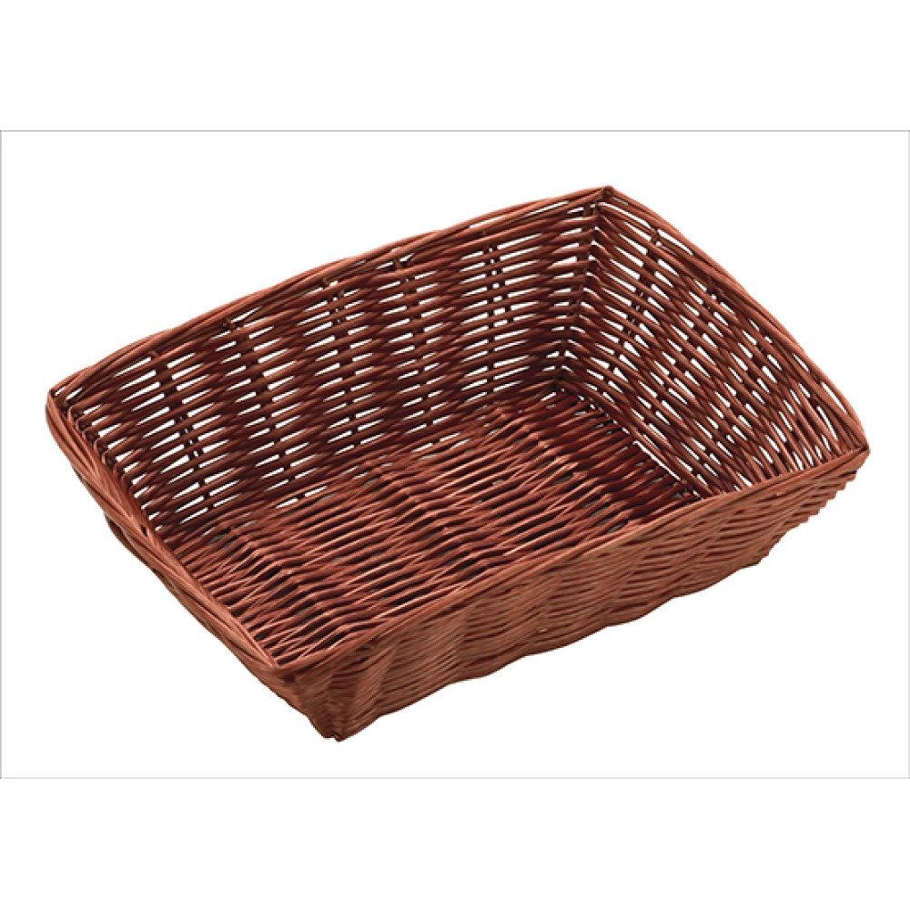  Кошик прямокутній темний Для хліба 40x28x8 см FoREST 531182