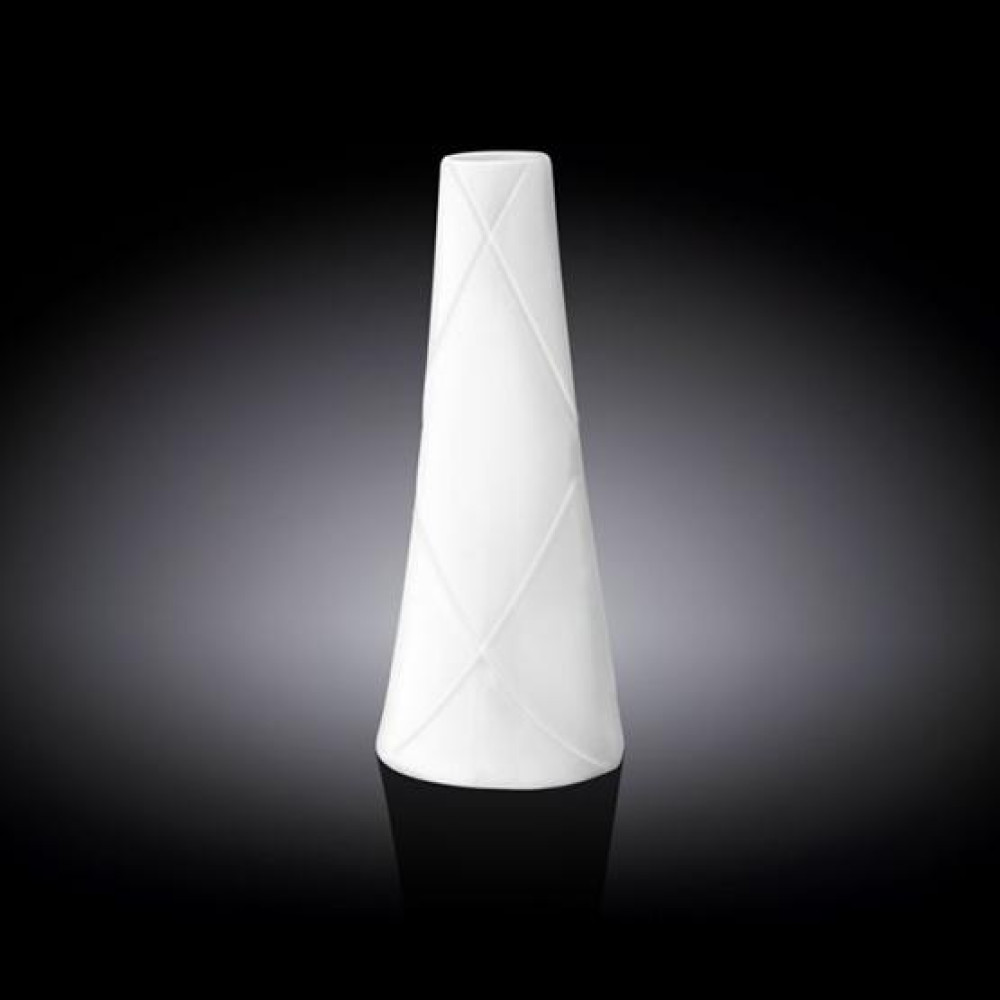  Ваза для квітів сервірувальна біла White 15 см Wilmax WL-996153 / A