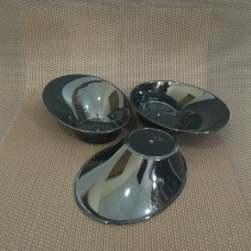  Піала фуршетна низька еліпс скошений чорна Appetizers 30 мл 95x72x32 мм Україна PS