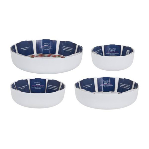  Форма для запекания и подачи круглая белая Smart cuisine diwali 1,7 л 22x7 см Luminarc, France