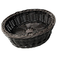  Корзинка круглая черная Для хліба 19x5 см FoREST 522410