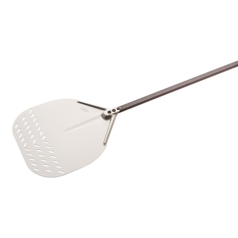  Лопата для піци з перфорацією Prof 32x153 cм GI Metal AF-32RF/120