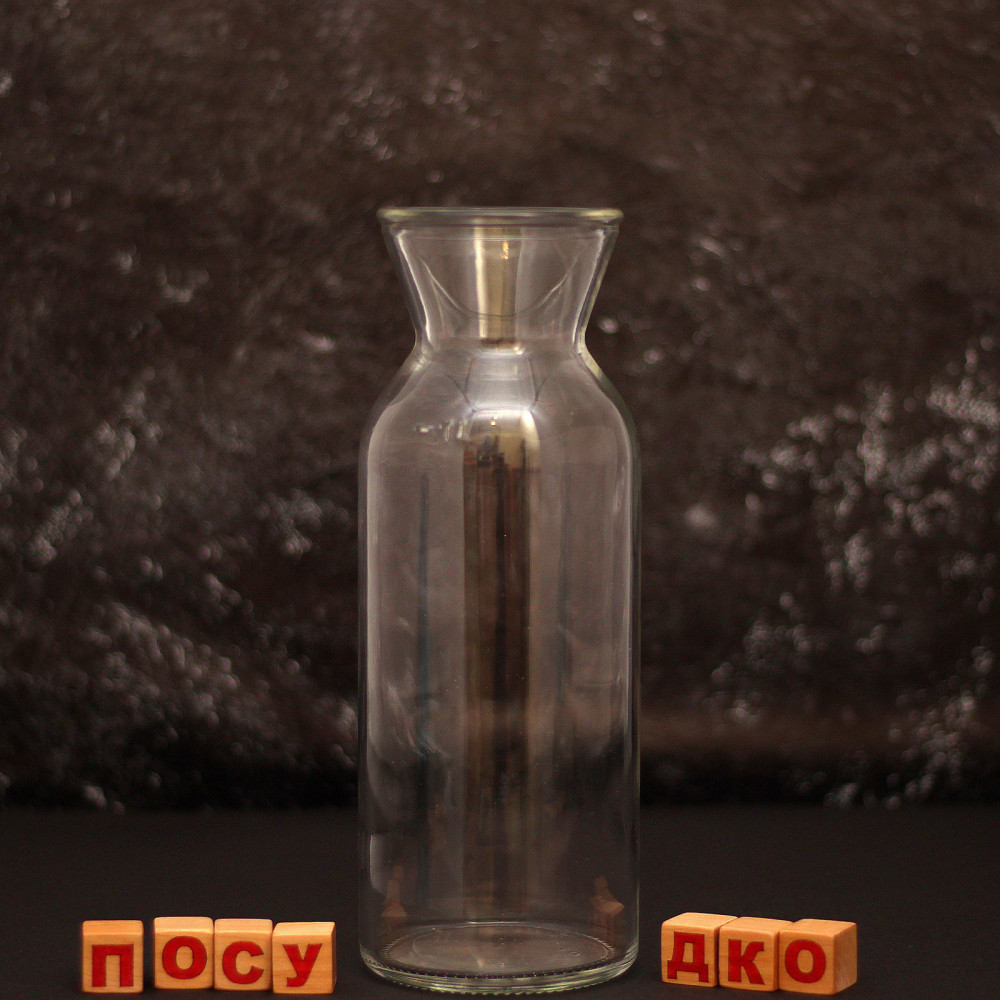  Карафа з широкою горловиною без кришки з міткою Athos 1 л Uniglass 65310