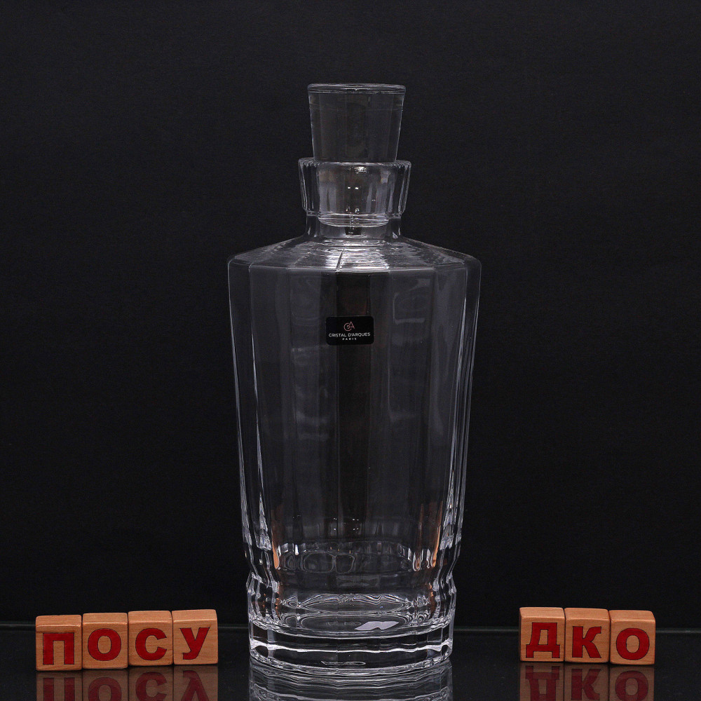  Карафа для міцного алкоголю з корком Macassar 900 мл Cristal D Arques