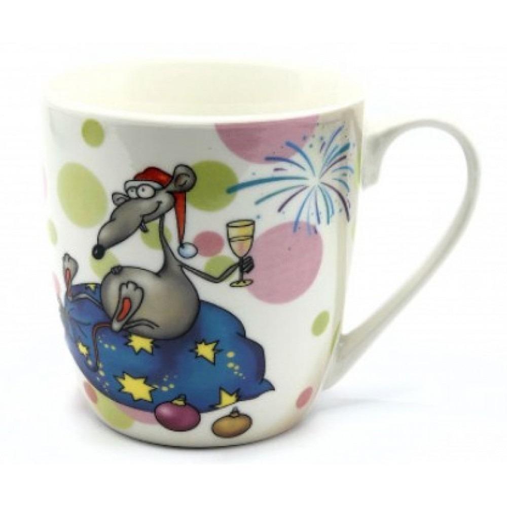  Кухоль керамічний Holiday mouse 450 мл Milika M0520-S30-1