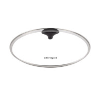  Крышка стеклянная с ручкой и паровыпуском с нержавеющим ободком Universal 22 см Ringel RG-9301-22
