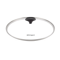  Крышка стеклянная с ручкой и паровыпуском с нержавеющим ободком Universal 20 см Ringel RG-9301-20